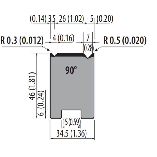 อมาด้าทรง H46 90° 2V